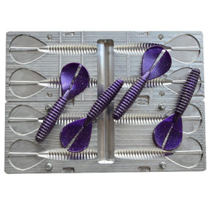 Aluminum Mold T175 4 cavity 3,4" inch / 86 mm