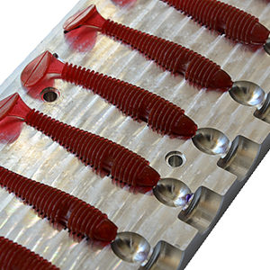 Aluminum Mold V857 8 cavity 2.5" inch / 63 mm Separate