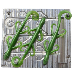 Aluminum Mold T170 3 cavity specsize   4" inch / 100 mm