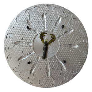 Aluminum Spin Cast Mold C72 10 cavity 3.8" inch / 95 mm