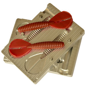 Aluminum Mold T182 2 Cavity 4" inch / 100 mm