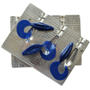 Aluminum Mold T717 3 Cavity 3.7" inch / 95 mm Separate