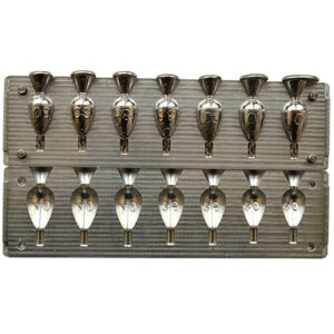 Aluminum Mold L02 7 Cavity 1.06-1.41 oz / 30 - 40 gr