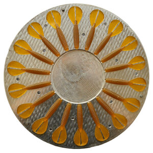Aluminum Spin Cast Mold T175 18 Cavity 3.4″ inch / 86 mm