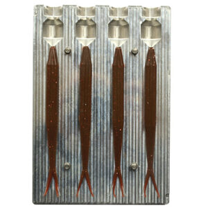 Aluminum Mold W176 4 Cavity 5" inch / 128 mm Separate